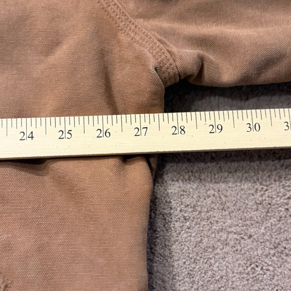 Vintage Carhartt Jacket Mens 80s Detroit 2XL Blanket Lined Duck Canvas Zip 6BLJ - Picture 10 of 10